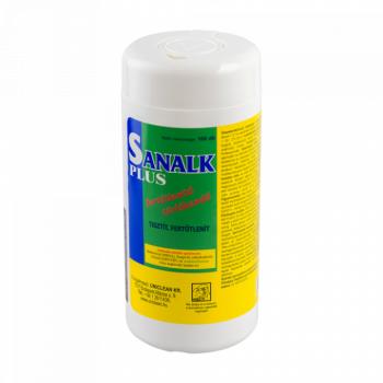 Sanalk Plus felület- és eszközfertőtlenítő törlőkendő () kép
