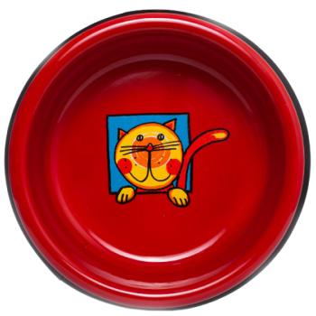 Smaltum - Macskatál  Piros, 600 ml kép