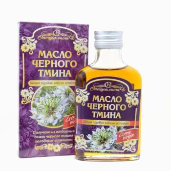 Specialist 100% fekete kömény olaj, hidegen préselt 100 ml / 250 ml Mennyiség (Objem): 100 ml kép