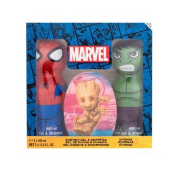 SPIDERMAN & HULK - ajándékcsomag  2x 400 ml sampon és tusfürdő 2in1 + mosdószivacs kép