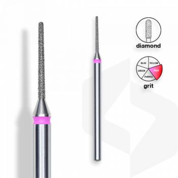Staleks - Csiszolófej Gyémánt Tű 1 mm | 10 mm Piros | Finom FA80R010-10K () kép
