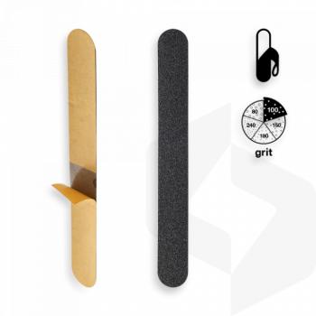 Staleks - Egyenes Öntapadó Utántöltő Körömreszelő Papír 100 grit - 30 db DFE-20-100 (30 db) kép