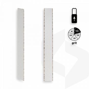 STALEKS - EGYENES RÁHÚZHATÓ UTÁNTÖLTŐ KÖRÖMRESZELŐ PAPÍR 100 GRIT - 50 DB DFCE-22-100w FEHÉR () kép