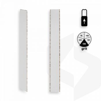 STALEKS - EGYENES RÁHÚZHATÓ UTÁNTÖLTŐ KÖRÖMRESZELŐ PAPÍR 180 GRIT - 50 DB DFCE-22-180w FEHÉR () kép