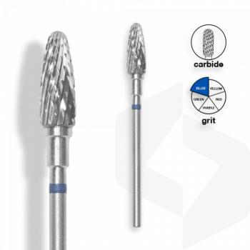Staleks - Karbid Csiszolófej Kugli 5 mm | 13 mm Kék | Közepes FT90B050-13 () kép