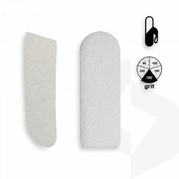 STALEKS - ÖNTAPADÓ CSISZOLÓPAPÍR FÉM TALPRESZELŐHÖZ 180 GRIT - 30 DB DFE-10-180w FEHÉR () kép