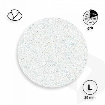 STALEKS - PODODISC CSISZOLÓPAPÍR PRO L - 100 GRIT - 50DB - PDF-25-100w FEHÉR () kép