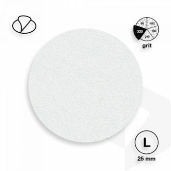 STALEKS - PODODISC CSISZOLÓPAPÍR PRO L - 320 GRIT - 50DB - PDF-25-320w FEHÉR () kép
