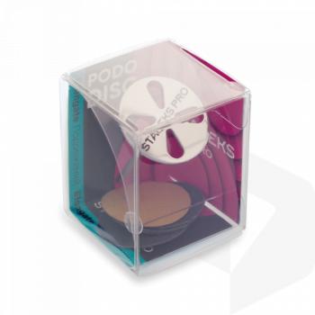 Staleks - Pododisc Pedikűr Fém Csiszolókorong Szett 25 mm + 5 db #180-as Durvaságú Eldobható Csiszolókorong - PDSET-25 () kép