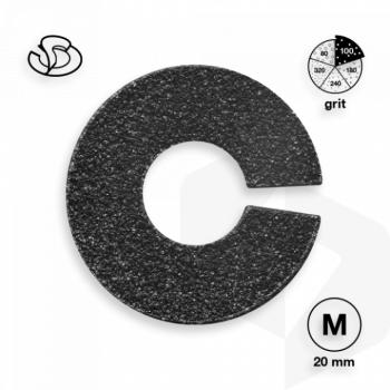 Staleks - Pododisc Slanted Pedikűr Csiszolópapír 100 grit - 50 db PDFR-20-100 () kép