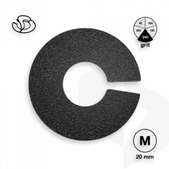 Staleks - Pododisc Slanted Pedikűr Csiszolópapír 240 grit - 50 db PDFR-20-240 () kép