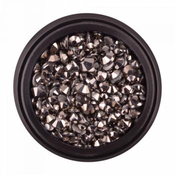 Strasszkő 23 jet hematite (400 db) kép