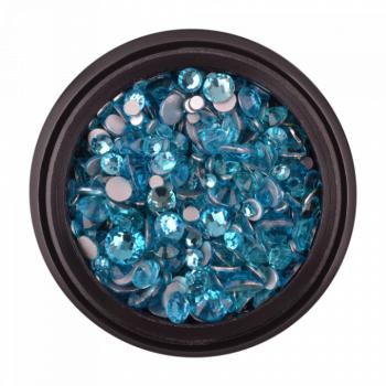 Strasszkő 27 aquamarine (400 db) kép