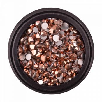 Strasszkő 33 rose gold (400 db) kép