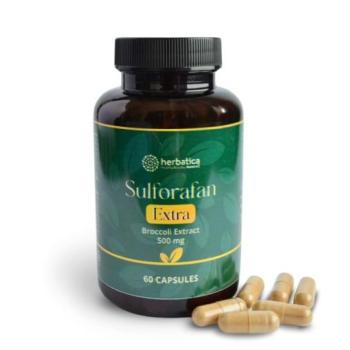 Sulforafán EXTRA – brokkolikivonat 500 mg, 60 kapszula – Herbatica kép