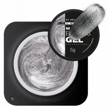 Színes Zselé - Magnet Emboss Gel Silver (5g) kép
