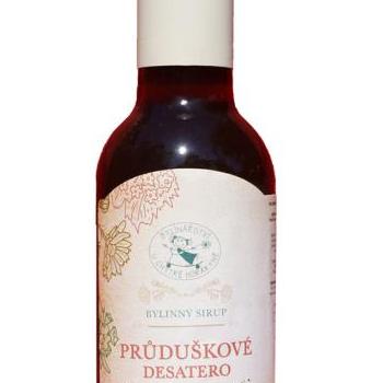 Szirup "Hörgő tízparancsolat" - 250 ml - Bylinářství U Chytré horákyně kép