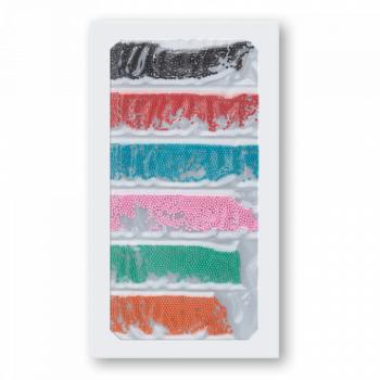 Szórógyöngy color mix matt color 01 (szett) kép