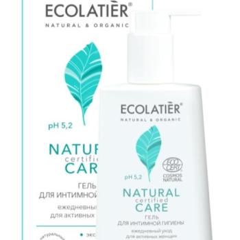 Tisztító gél az intim higiéniához Natural Care 5,2 pH  - EcoLatier Organic - 250 ml kép