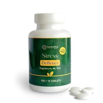 Trio a stressz ellen – magnézium, B6, cink – 110 tabletta – Herbatica kép