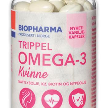 Trippel Omega 3 nőknek - Biopharma - 120 kapszula kép