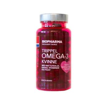 Trippel OMEGA 3 Quinne Kakaó - Biopharma - 120 kapszula kép