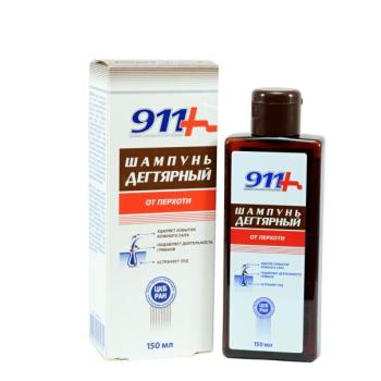 Twinstec 911+ korpaellenes kátránysampon - 150 ml kép