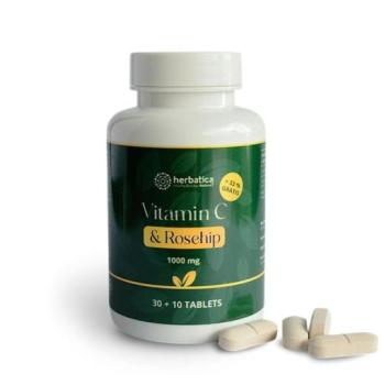 Vitamin C Strong Formula – 40 tabletta – Herbatica kép