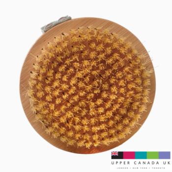 WANDERFLOWER prémium minőségű száraz testkefe, természetes bambuszfából és kaktusz sörtéből kép