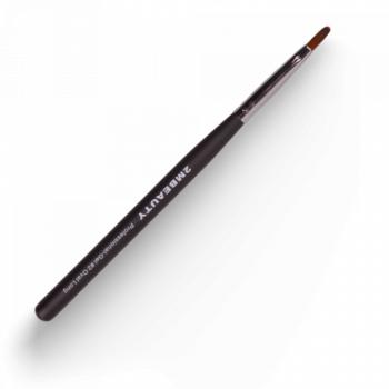 Zselé ecset Gel #2 Oval Long - Black Beauty () kép