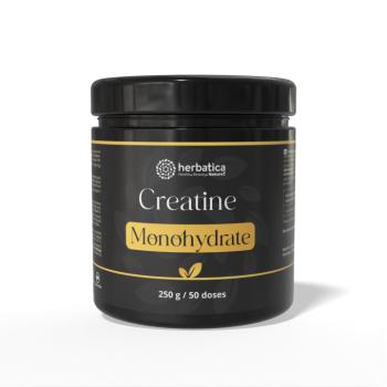 100% kreatin monohidrát por 250g - Herbatica kép
