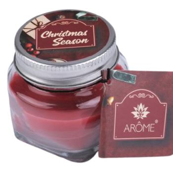 ARÔME - Karácsonyi évad  Illatgyertya névtáblával 28 g kép
