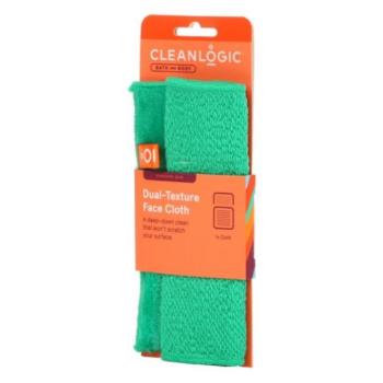 Cleanlogic kettős textúrájú arctörlő kendő érzékeny bőrre kép