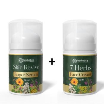 Herbatica Kedvezményes csomag: Anti-Age Duo – Skin Revive SuperSerum + 7 Herbs Face Cream kép