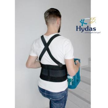Hydas munkavégzést, sportolást segítő öv tartó pánttal, rögzítő hámmal kép