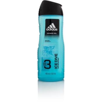 ADIDAS Ice Dive Shower Gel 3in1, 400 ml kép