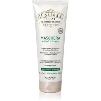 Alfaparf Milano Il Salone Milano Keratin helyreállító hajpakolás töredezett, károsult hajra 250 ml kép