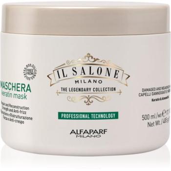 Alfaparf Milano Il Salone Milano Keratin helyreállító hajpakolás töredezett, károsult hajra 500 ml kép