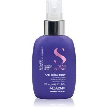 Alfaparf Milano Semi di Lino Blonde spray a sárga tónus ellen a szőke és melírozott hajra 125 ml kép