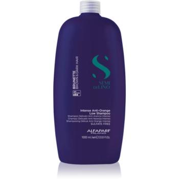 Alfaparf Milano Semi di Lino Brunette tonizáló sampon semlegesítő réz alaptónusok 1000 ml kép