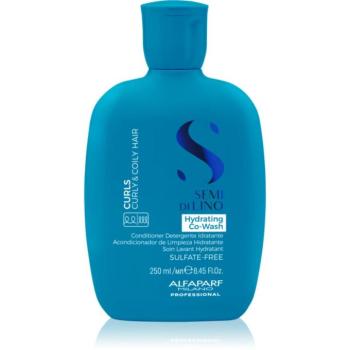 Alfaparf Milano Semi Di Lino Curls Hydrating Co-Wash ápoló és tisztító krém a hajra és a fejbőrre 250 ml kép