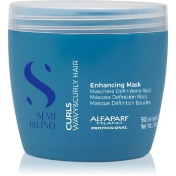 Alfaparf Milano Semi Di Lino Curls maszk göndör hajra 500 ml kép