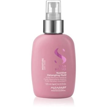 Alfaparf Milano Semi di Lino Moisture Nutritive Detangling Fluid öblítést nem igénylő hidratáló ápolás a könnyű kifésülésért 125 ml kép