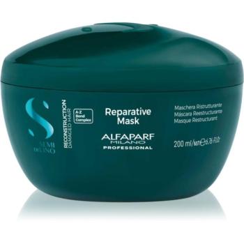 Alfaparf Milano Semi di Lino Reconstruction Reparative Mask megújító maszk a károsult hajra 200 ml kép