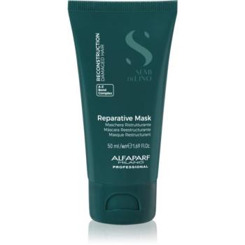 Alfaparf Milano Semi di Lino Reconstruction Reparative Mask megújító maszk a károsult hajra 50 ml kép