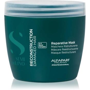 Alfaparf Milano Semi di Lino Reconstruction Reparative Mask megújító maszk a károsult hajra 500 ml kép