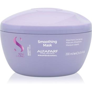 Alfaparf Milano Semi di Lino Smooth kisimító maszk a rakoncátlan és töredezett hajra 200 ml kép