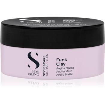 Alfaparf Milano Semi di Lino Style&Care Funk Clay modellező agyag az alakért és formáért 90 ml kép