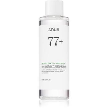 Anua Heartleaf 77% Soothing Toner tisztító és nyugtató toner a bőrréteg megújítására 250 ml kép
