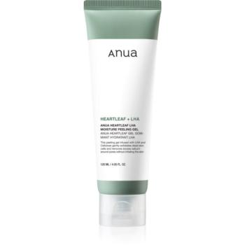 Anua Heartleaf LHA Moisture Peeling Gel gyengéd géles peeling az aknéra hajlamos érzékeny bőrre 120 ml kép